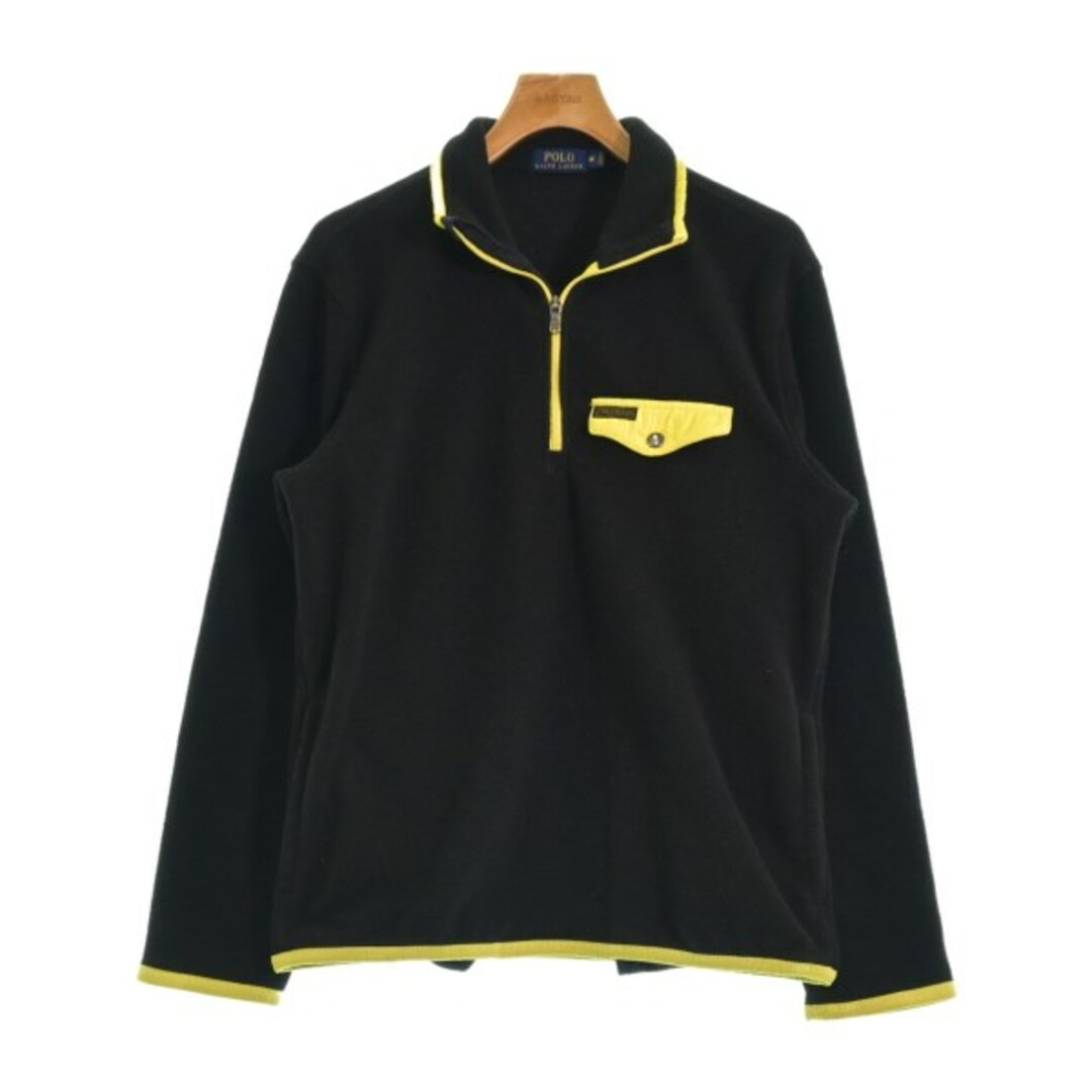 POLO RALPH LAUREN(ポロラルフローレン)のPolo Ralph Lauren Tシャツ・カットソー M 黒x蛍光イエロー 【古着】【中古】 メンズのトップス(Tシャツ/カットソー(半袖/袖なし))の商品写真