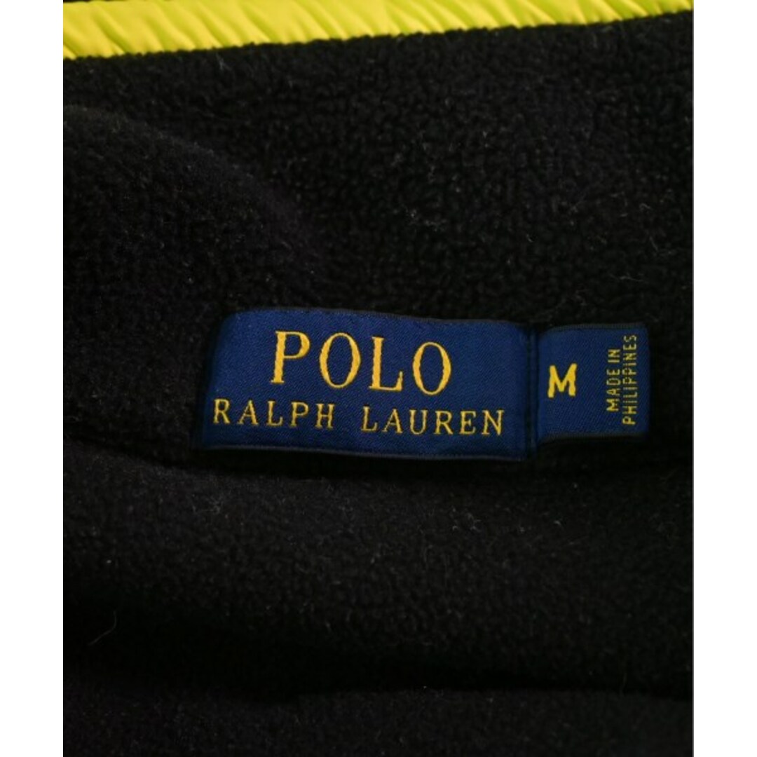 POLO RALPH LAUREN(ポロラルフローレン)のPolo Ralph Lauren Tシャツ・カットソー M 黒x蛍光イエロー 【古着】【中古】 メンズのトップス(Tシャツ/カットソー(半袖/袖なし))の商品写真