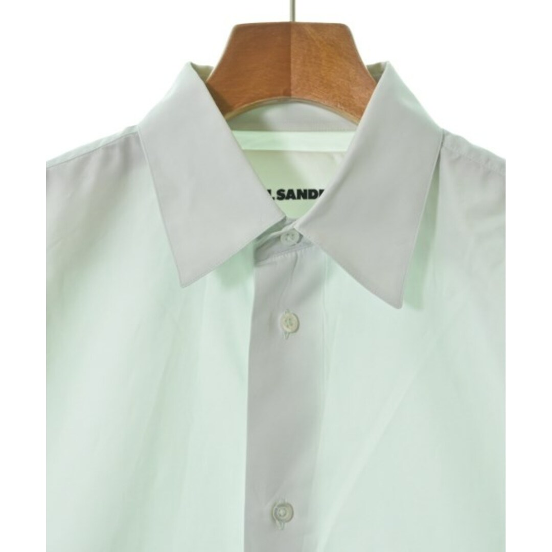 Jil Sander(ジルサンダー)のJIL SANDER ジルサンダー ドレスシャツ 38(S位) 水色 【古着】【中古】 メンズのトップス(シャツ)の商品写真