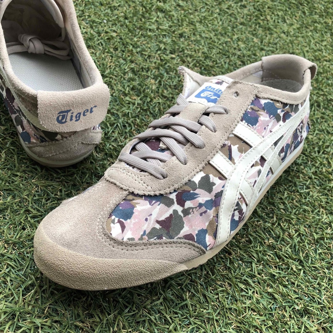 Onitsuka Tiger(オニツカタイガー)の美品25 Onitsuka Tigerオニツカタイガー メキシコ66 HW981 レディースの靴/シューズ(スニーカー)の商品写真