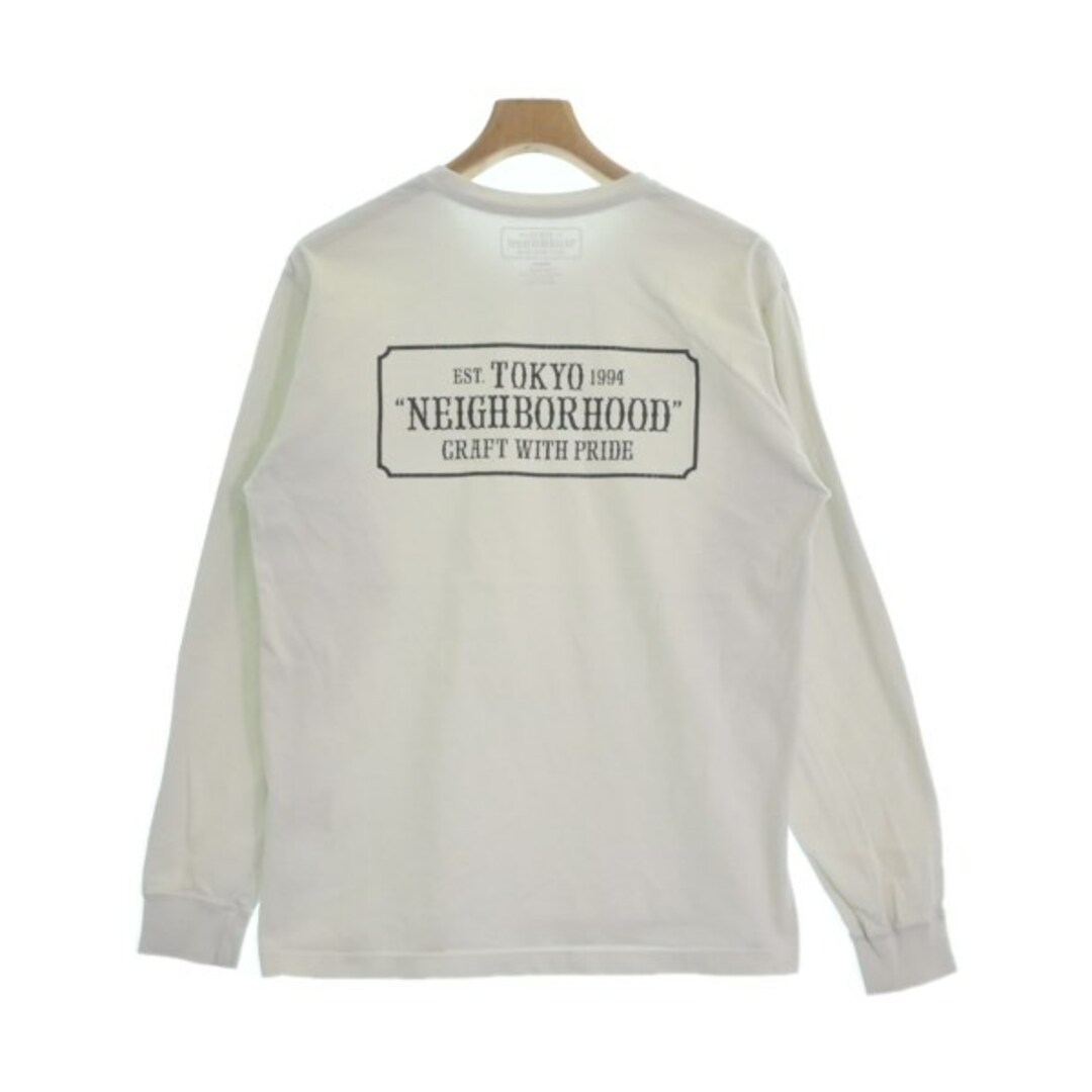 NEIGHBORHOOD(ネイバーフッド)のNEIGHBORHOOD ネイバーフッド Tシャツ・カットソー M オフホワイト 【古着】【中古】 メンズのトップス(Tシャツ/カットソー(半袖/袖なし))の商品写真