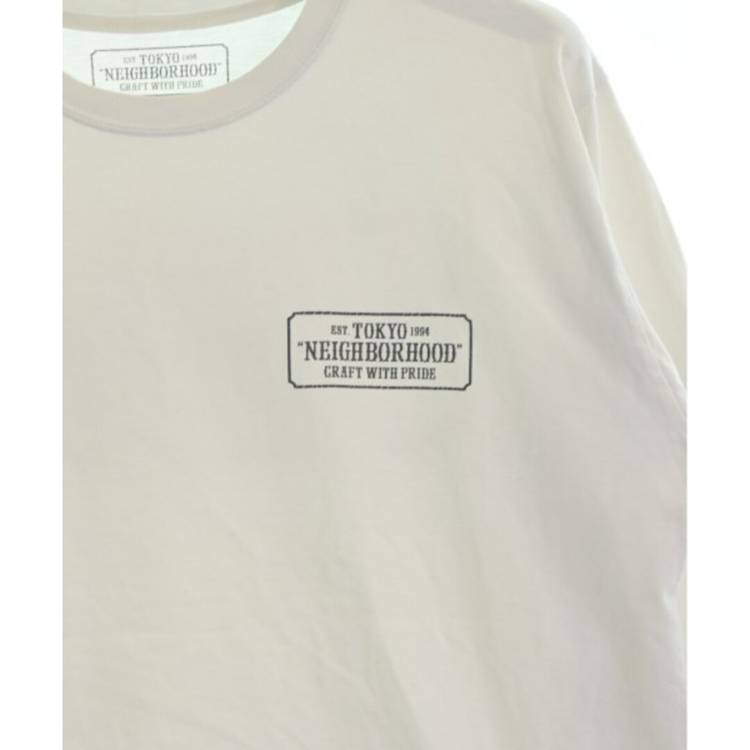 NEIGHBORHOOD(ネイバーフッド)のNEIGHBORHOOD ネイバーフッド Tシャツ・カットソー M オフホワイト 【古着】【中古】 メンズのトップス(Tシャツ/カットソー(半袖/袖なし))の商品写真