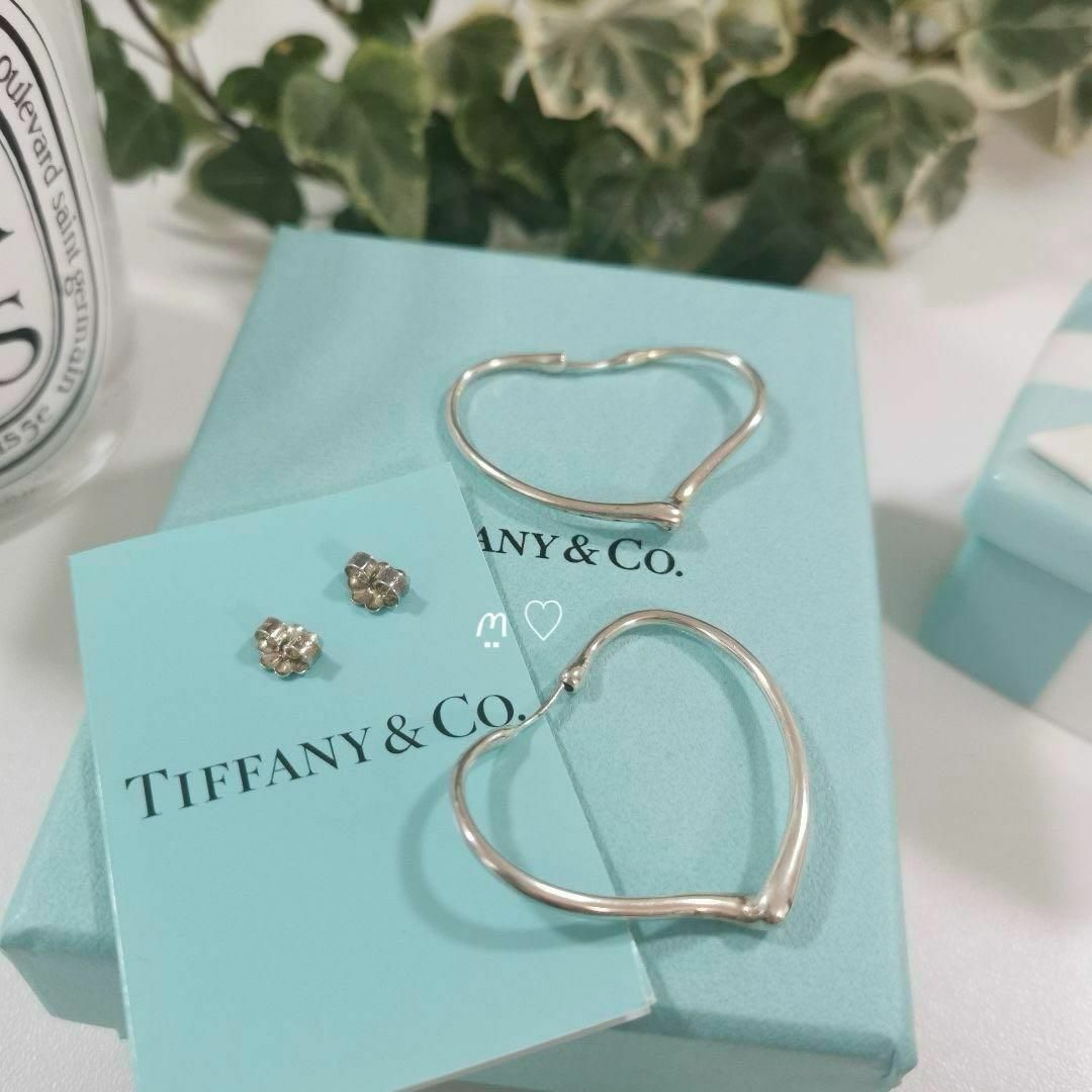 Tiffany & Co.(ティファニー)のティファニー　オープンハートフープピアス　スモール　S　スターリングシルバー レディースのアクセサリー(ピアス)の商品写真