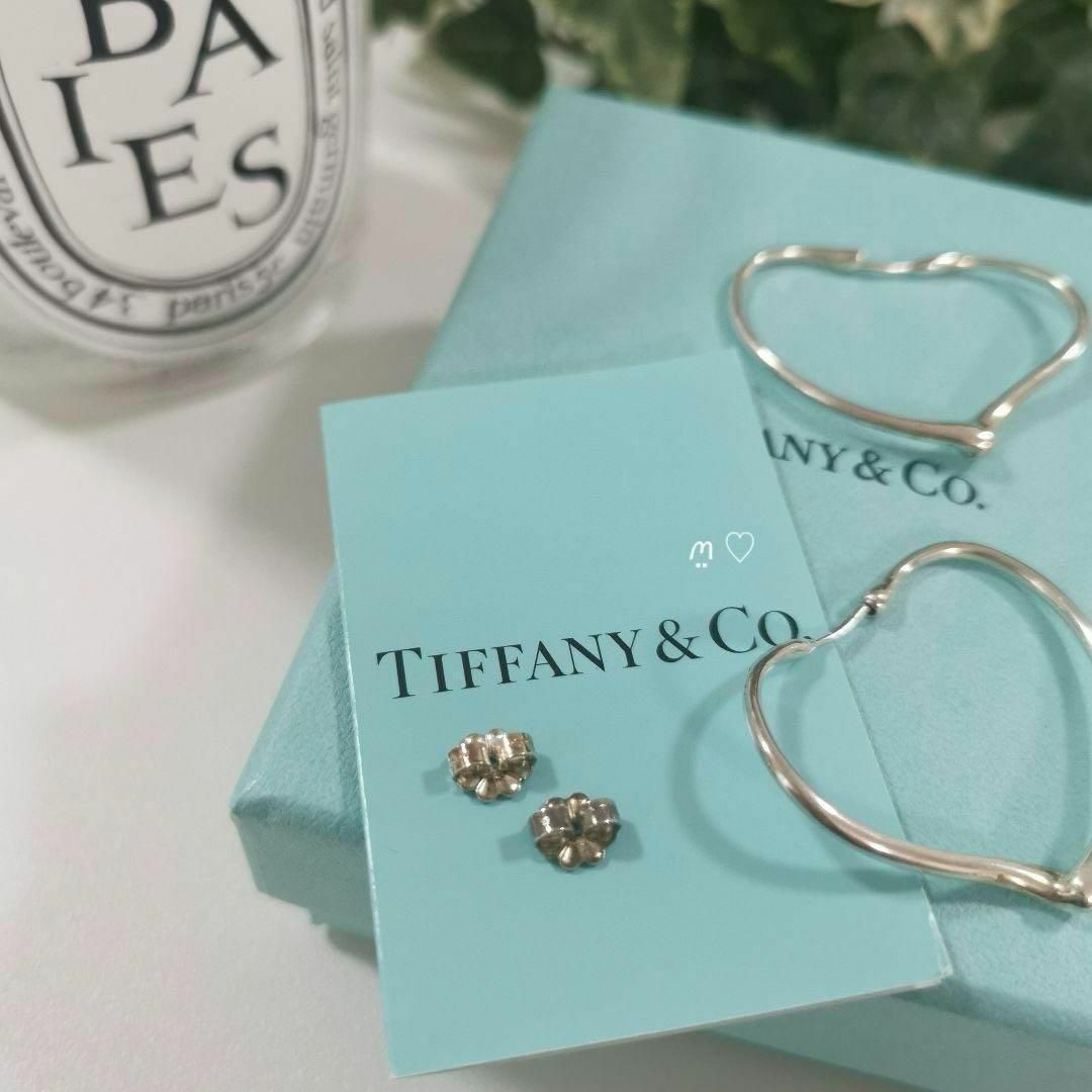 Tiffany & Co.(ティファニー)のティファニー　オープンハートフープピアス　スモール　S　スターリングシルバー レディースのアクセサリー(ピアス)の商品写真