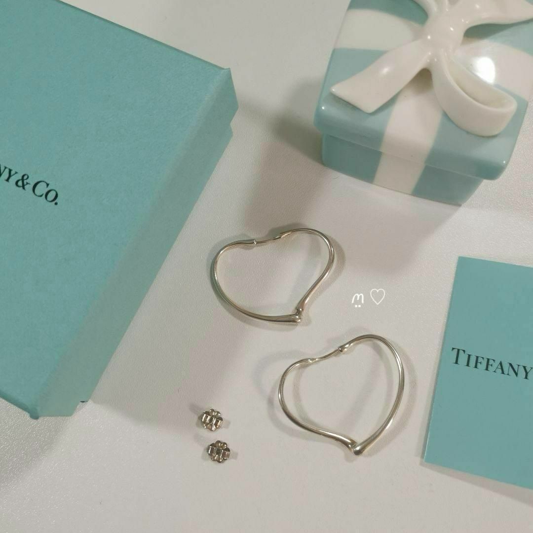 Tiffany & Co.(ティファニー)のティファニー　オープンハートフープピアス　スモール　S　スターリングシルバー レディースのアクセサリー(ピアス)の商品写真