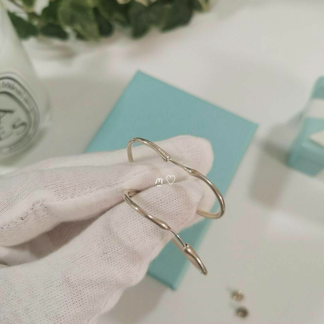 Tiffany & Co.(ティファニー)のティファニー　オープンハートフープピアス　スモール　S　スターリングシルバー レディースのアクセサリー(ピアス)の商品写真