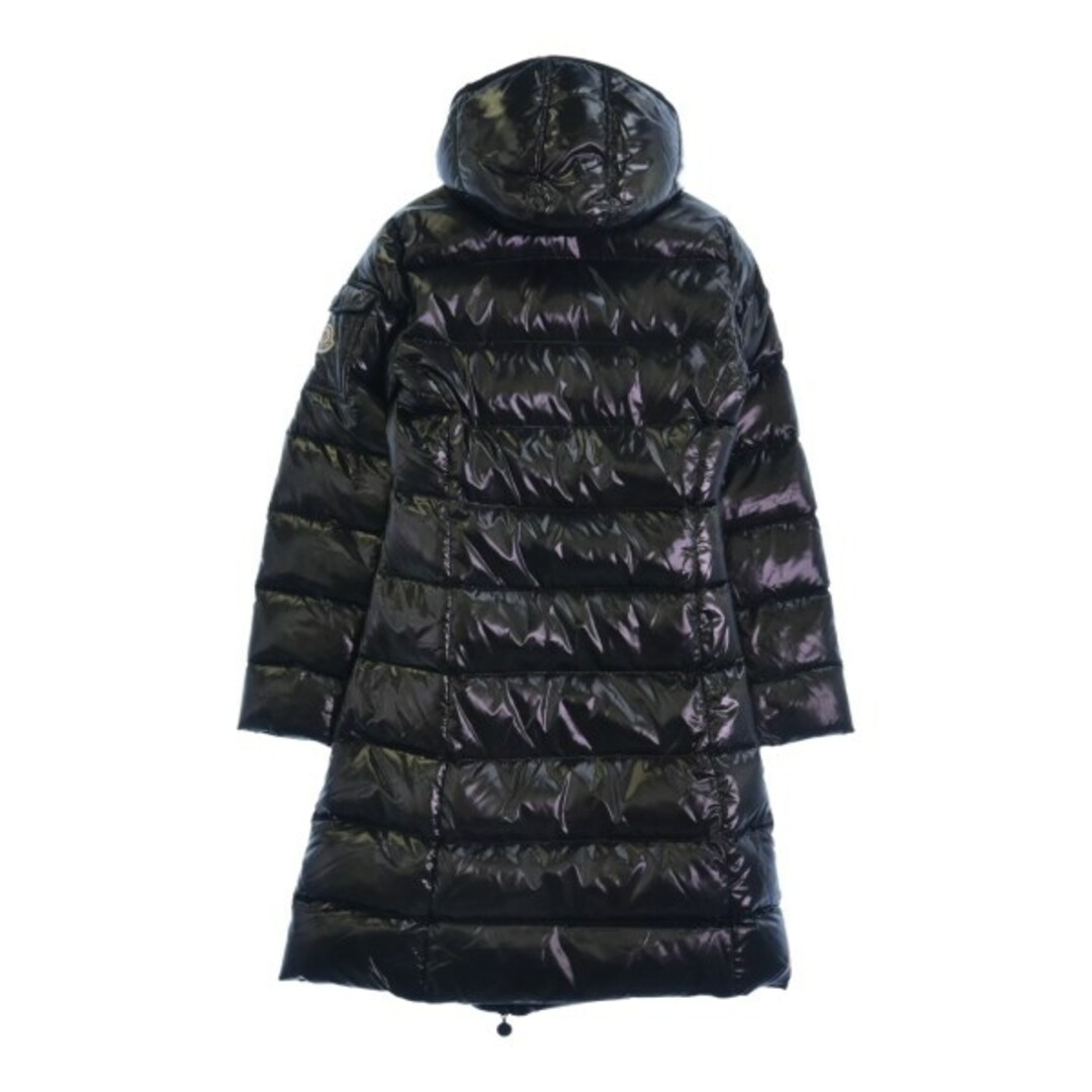 MONCLER(モンクレール)のMONCLER モンクレール ダウンコート 00(XXS位) 黒 【古着】【中古】 レディースのジャケット/アウター(ダウンコート)の商品写真