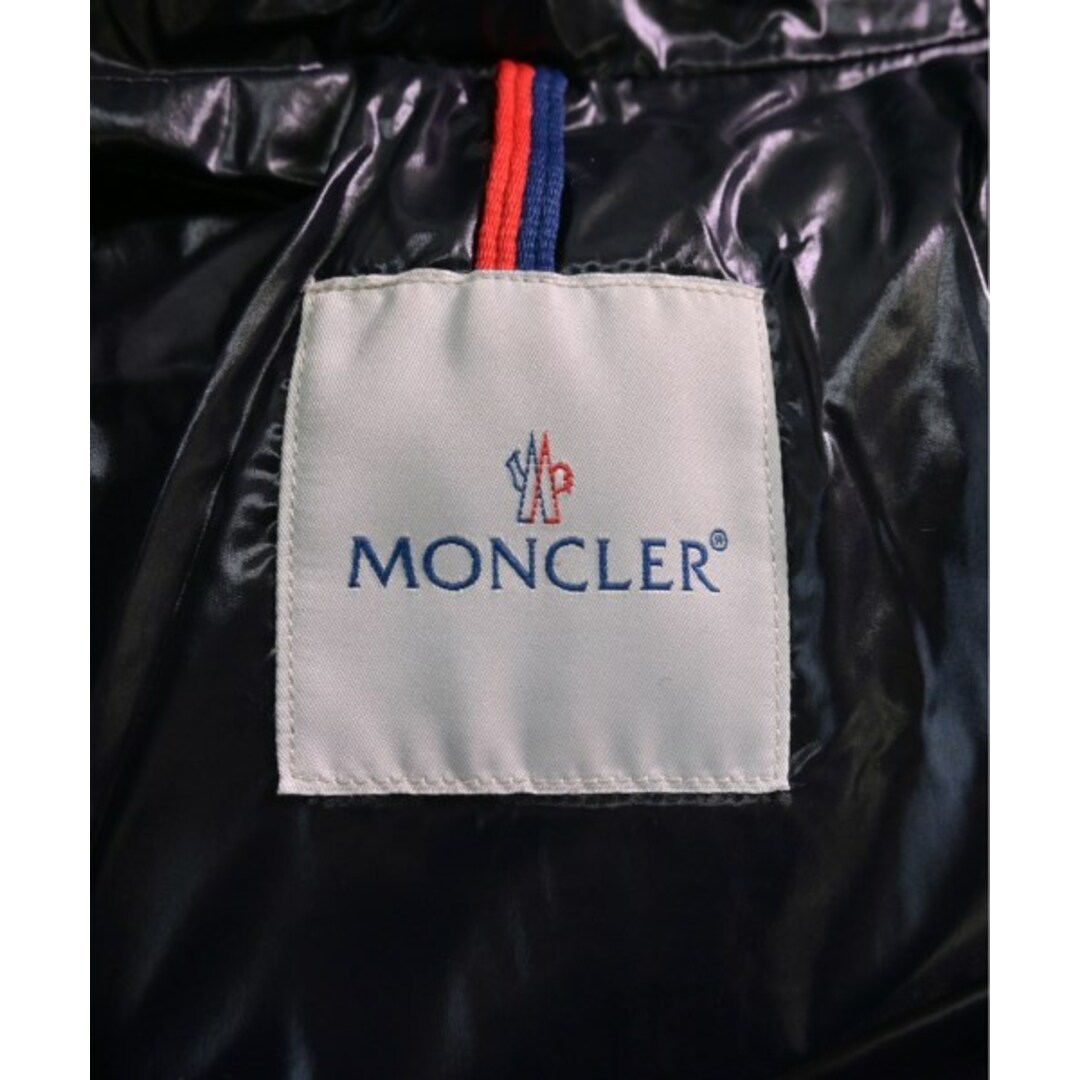 MONCLER(モンクレール)のMONCLER モンクレール ダウンコート 00(XXS位) 黒 【古着】【中古】 レディースのジャケット/アウター(ダウンコート)の商品写真