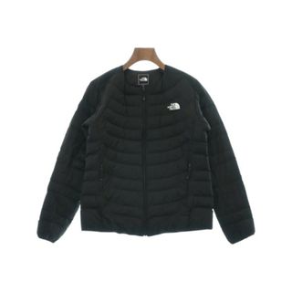 THE NORTH FACE ダウンジャケット/ダウンベスト M 黒 【古着】【中古】(ダウンジャケット)