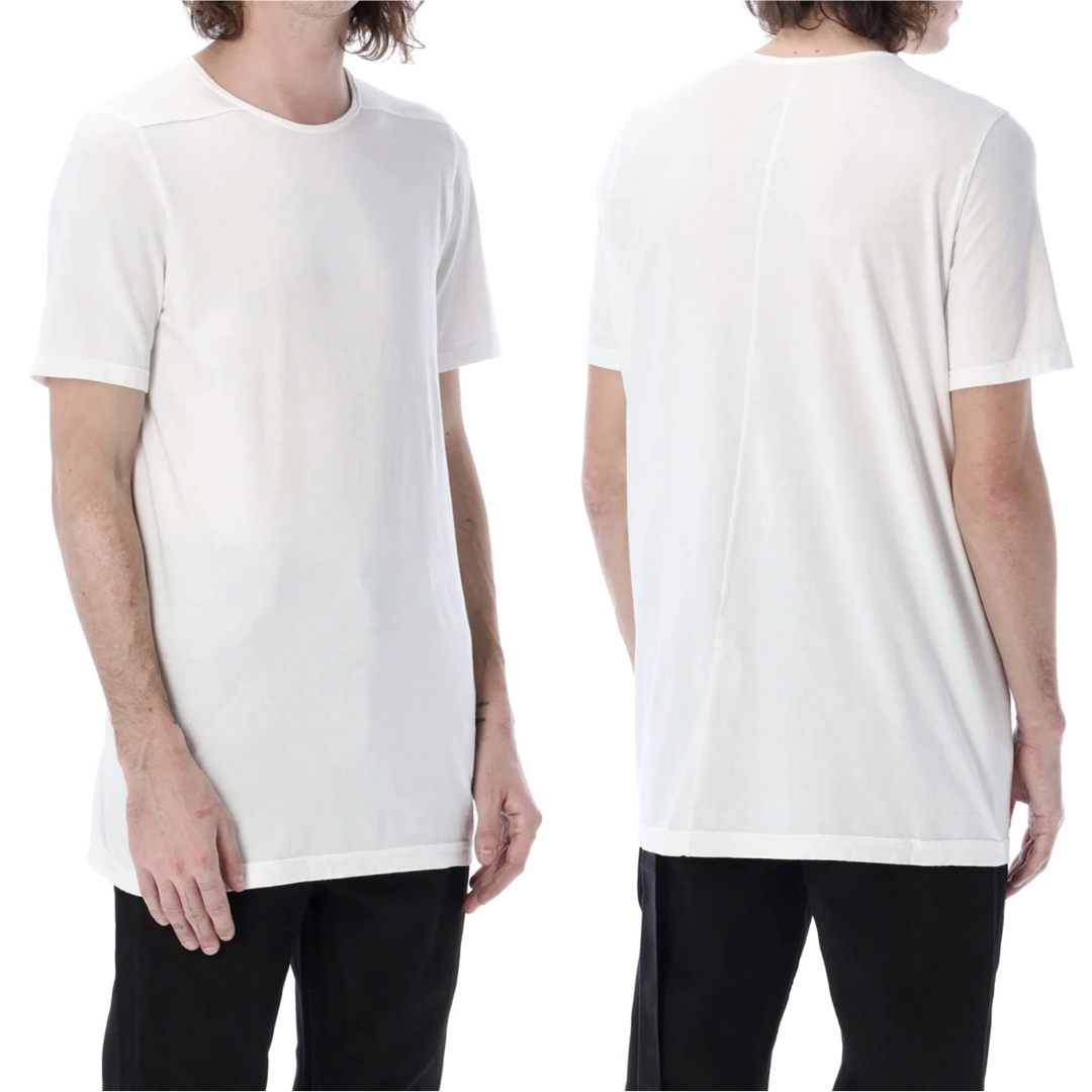 Rick Owens(リックオウエンス)の新品 RICK OWENS DRKSHDW LEVEL TEE MILK M メンズのトップス(Tシャツ/カットソー(半袖/袖なし))の商品写真