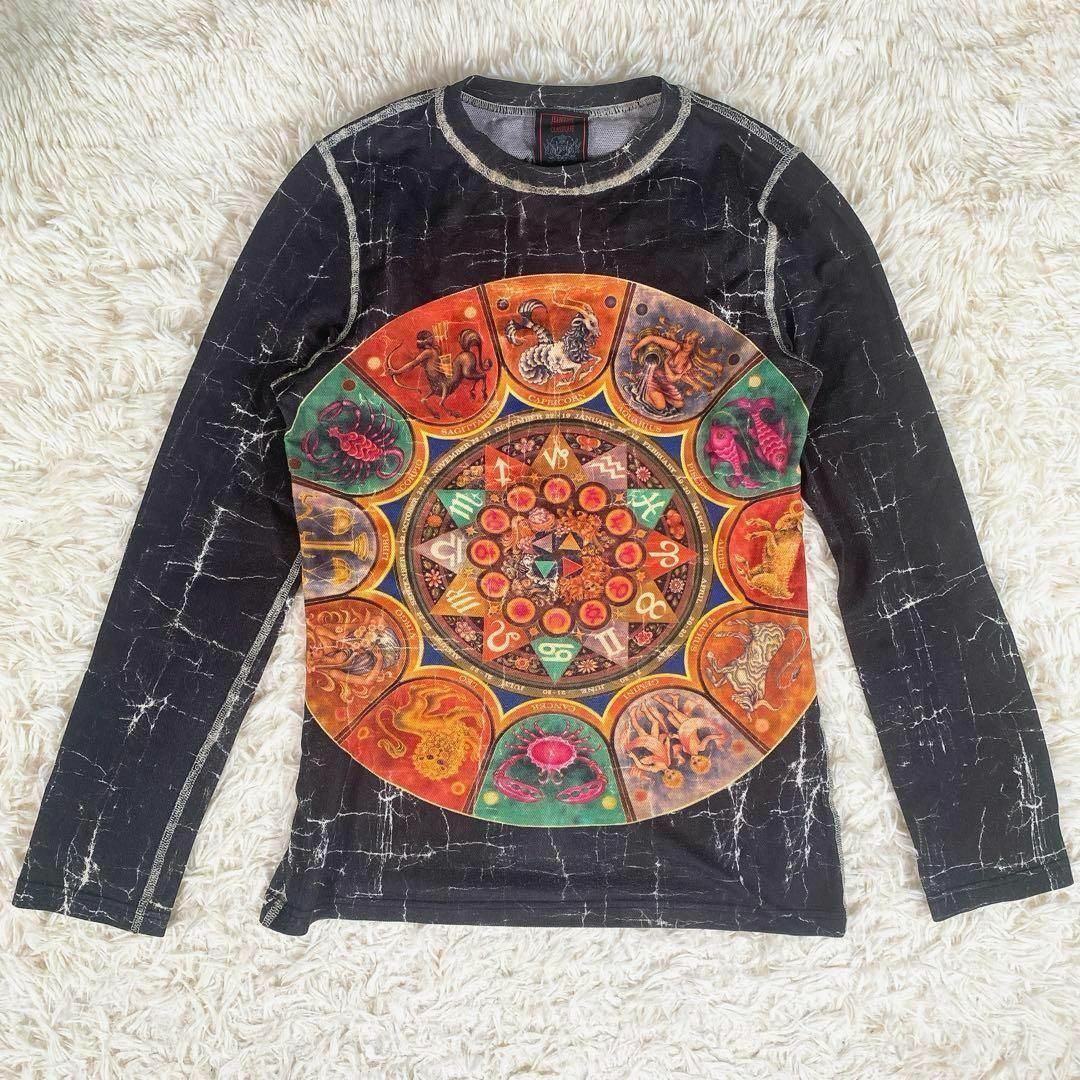 Jean-Paul GAULTIER(ジャンポールゴルチエ)のJeanPaul GAULTIER ジャンポールゴルチエ　パワーネット　12星座 レディースのトップス(Tシャツ(長袖/七分))の商品写真