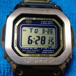 ジーショック(G-SHOCK)のG-SHOCK(25周年記念モデル)メタルカスタム　タフソーラー(腕時計(デジタル))