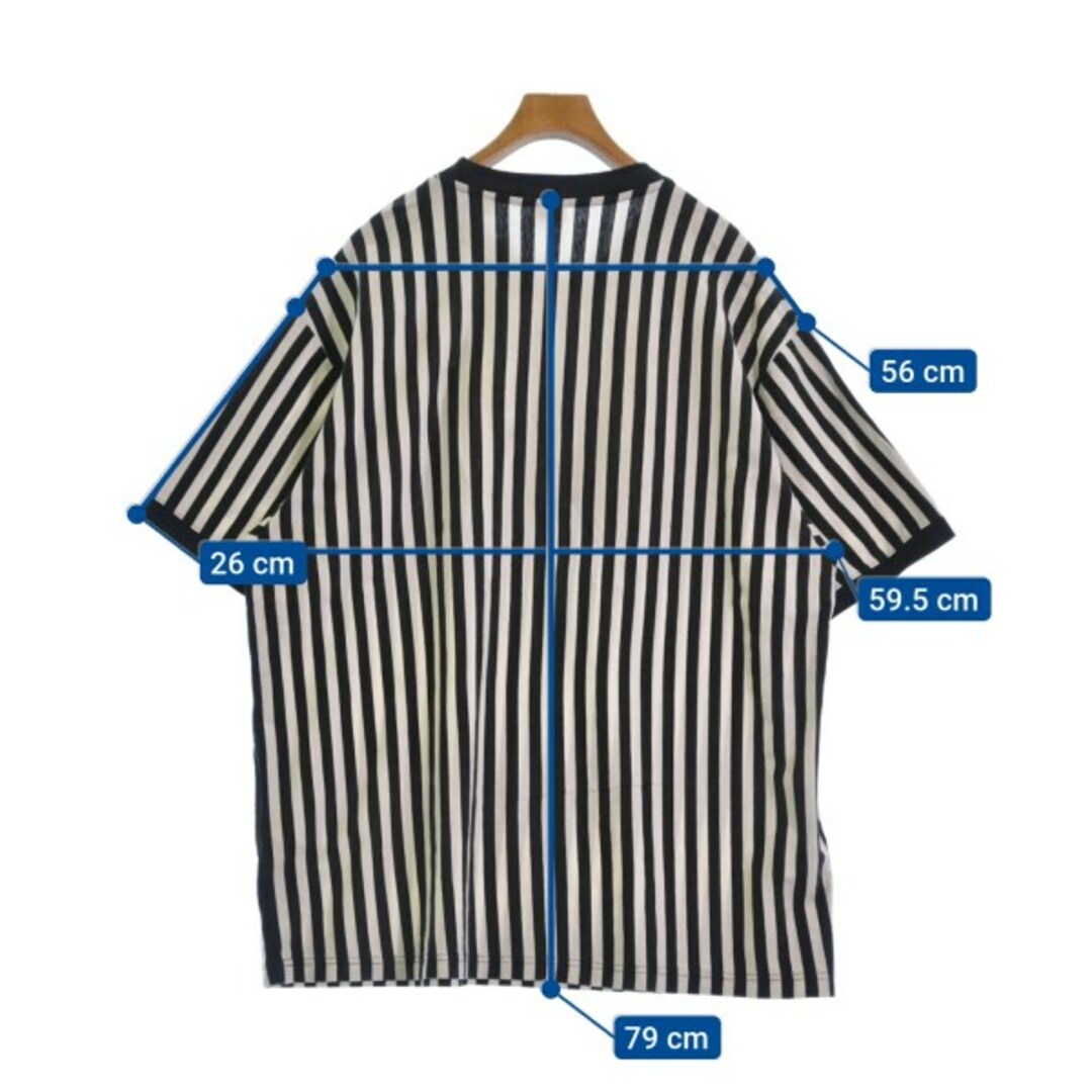 Levi's(リーバイス)のLevi's Tシャツ・カットソー XL ダークグレーx白(ストライプ) 【古着】【中古】 メンズのトップス(Tシャツ/カットソー(半袖/袖なし))の商品写真