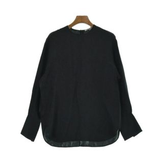 ステラマッカートニー(Stella McCartney)のSTELLA McCARTNEY カジュアルシャツ 38(S位) 黒(総柄) 【古着】【中古】(シャツ/ブラウス(長袖/七分))