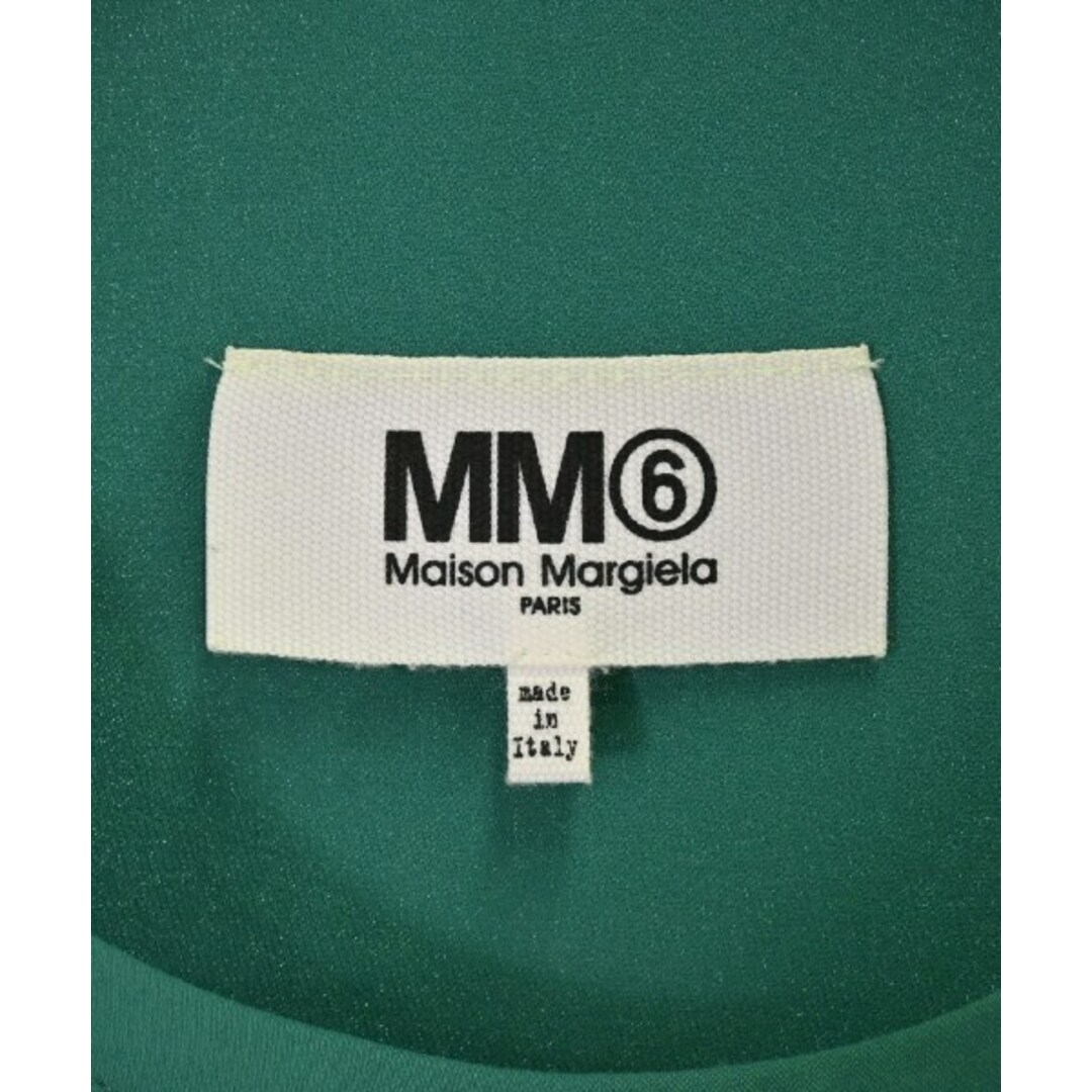 MM6(エムエムシックス)のMM6 エムエムシックス ワンピース 40(M位) 緑 【古着】【中古】 レディースのワンピース(ひざ丈ワンピース)の商品写真