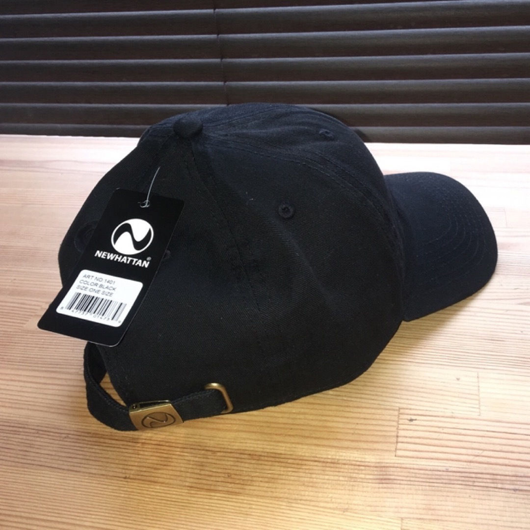 newhattan(ニューハッタン)のニューハッタン☆黒キャップ☆ブラック レディースの帽子(キャップ)の商品写真