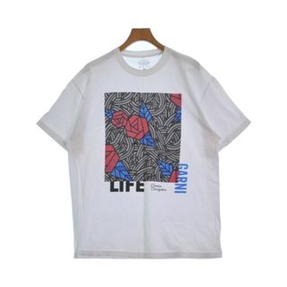 ガルニ(GARNI)のGARNI ガルニ Tシャツ・カットソー XL 白 【古着】【中古】(Tシャツ/カットソー(半袖/袖なし))