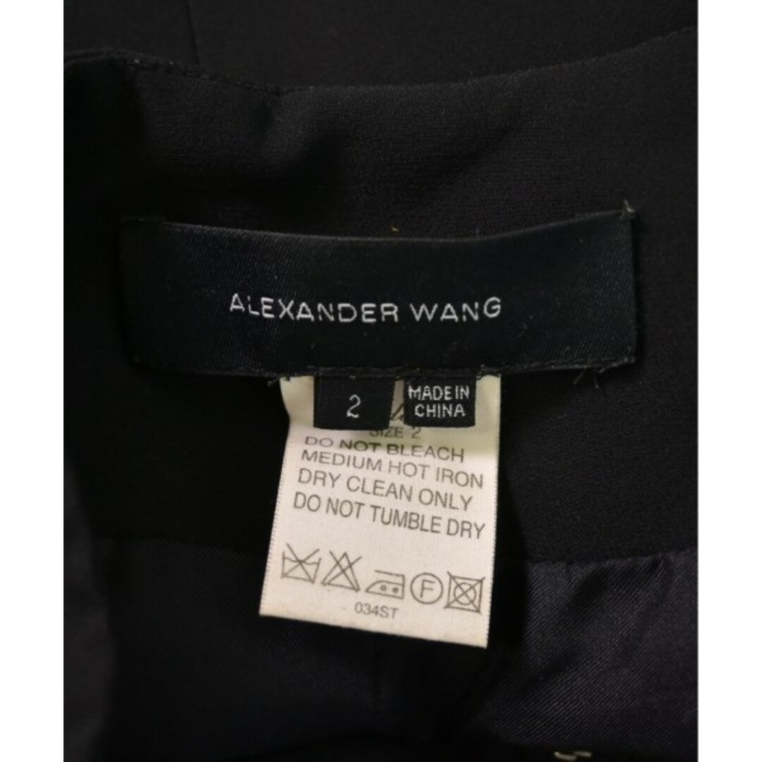 Alexander Wang(アレキサンダーワン)のALEXANDER WANG アレキサンダーワン ミニスカート 2(M位) 黒 【古着】【中古】 レディースのスカート(ミニスカート)の商品写真