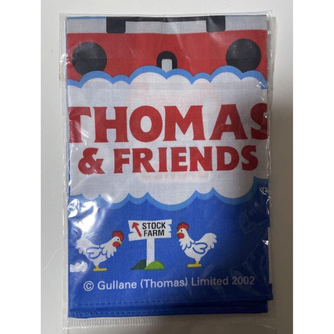 THOMAS(トーマス)の機関車トーマス　ハンカチ エンタメ/ホビーのおもちゃ/ぬいぐるみ(キャラクターグッズ)の商品写真