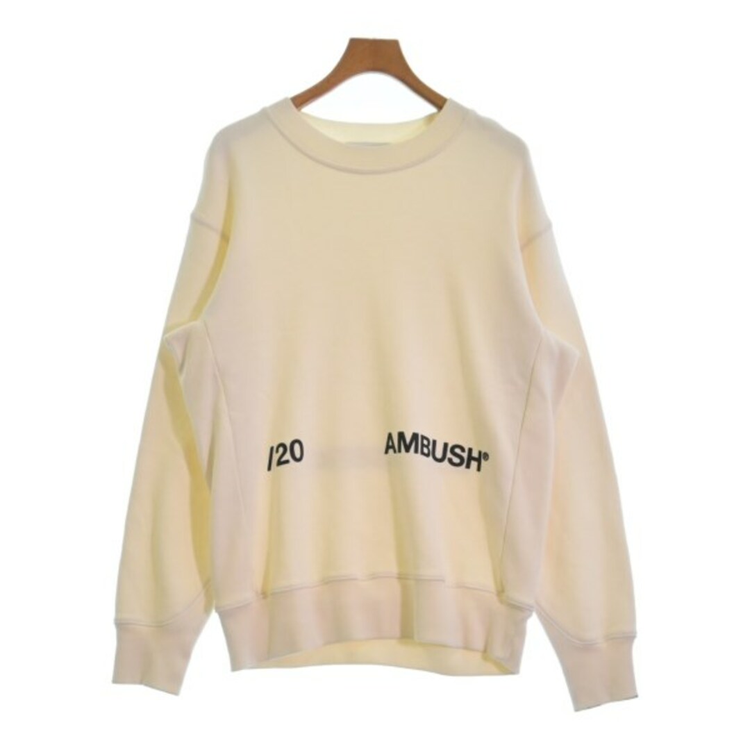 AMBUSH(アンブッシュ)のAMBUSH アンブッシュ スウェット 2(M位) アイボリー 【古着】【中古】 メンズのトップス(スウェット)の商品写真