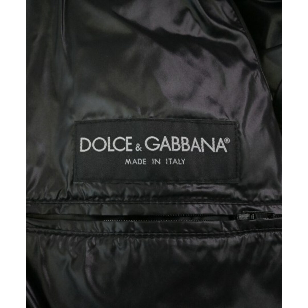 DOLCE&GABBANA(ドルチェアンドガッバーナ)のDOLCE&GABBANA ダウンジャケット/ダウンベスト 46(M位) 黒 【古着】【中古】 メンズのジャケット/アウター(ダウンジャケット)の商品写真