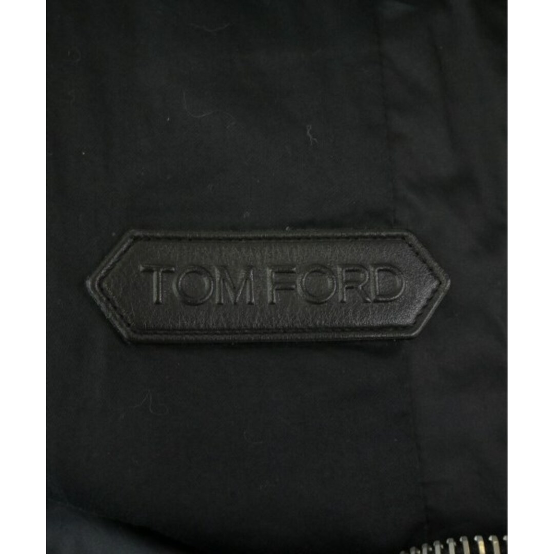 TOM FORD(トムフォード)のTOM FORD トムフォード ブルゾン 48(L位) 黒 【古着】【中古】 メンズのジャケット/アウター(その他)の商品写真