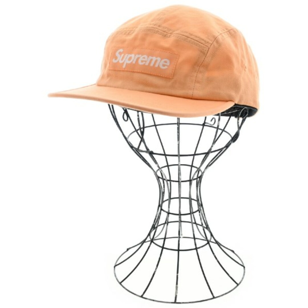 Supreme(シュプリーム)のSupreme シュプリーム キャップ - オレンジ 【古着】【中古】 メンズの帽子(キャップ)の商品写真