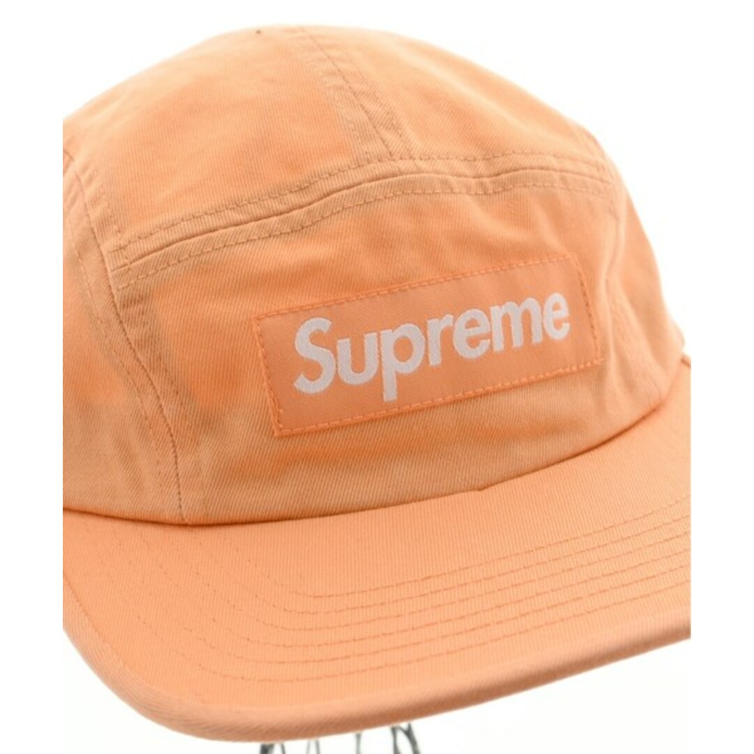 Supreme(シュプリーム)のSupreme シュプリーム キャップ - オレンジ 【古着】【中古】 メンズの帽子(キャップ)の商品写真