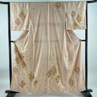 訪問着 身丈160cm 裄丈66.5cm 正絹 優品 【中古】(着物)