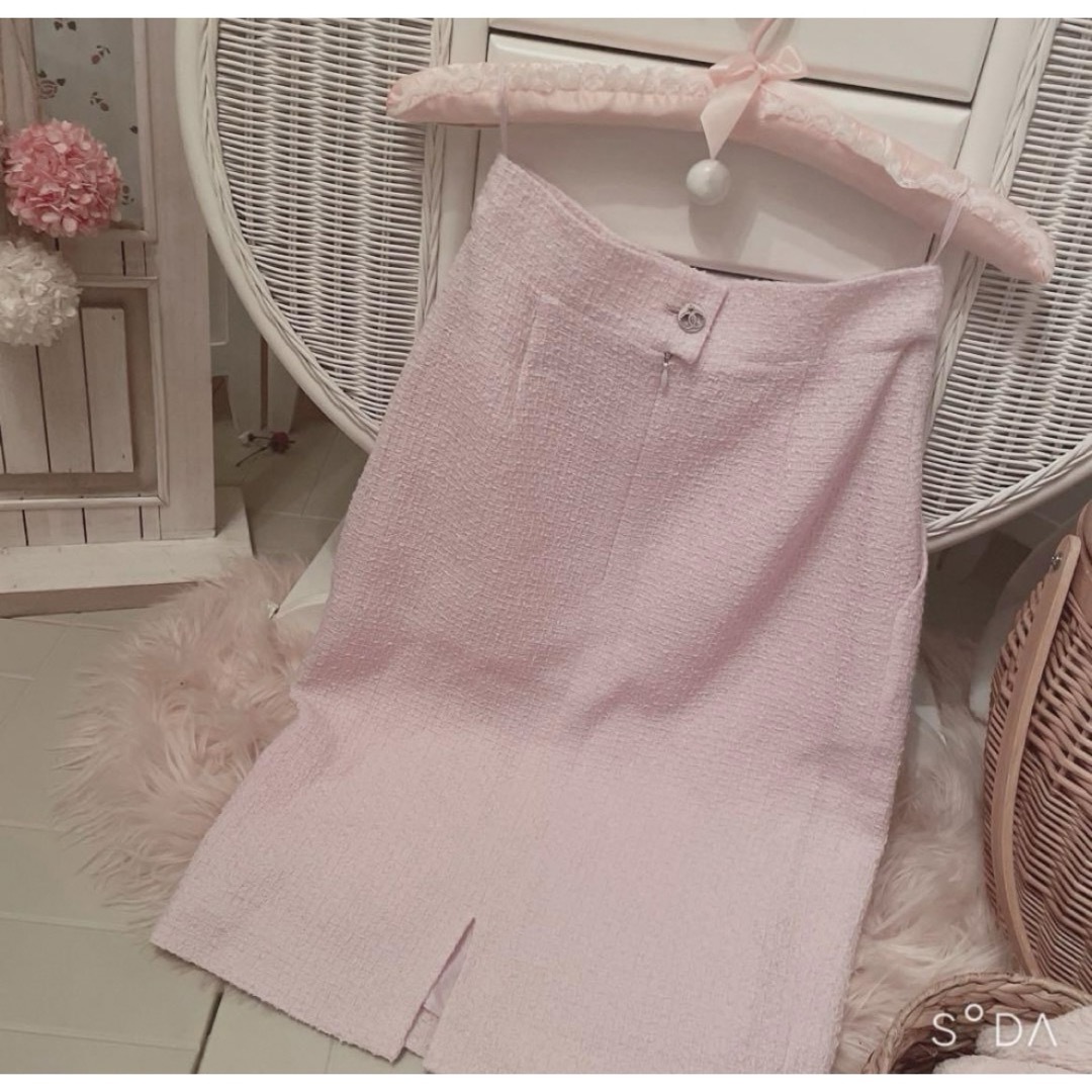 CHANEL(シャネル)のシャネル桜ピンク レディースのスカート(ひざ丈スカート)の商品写真