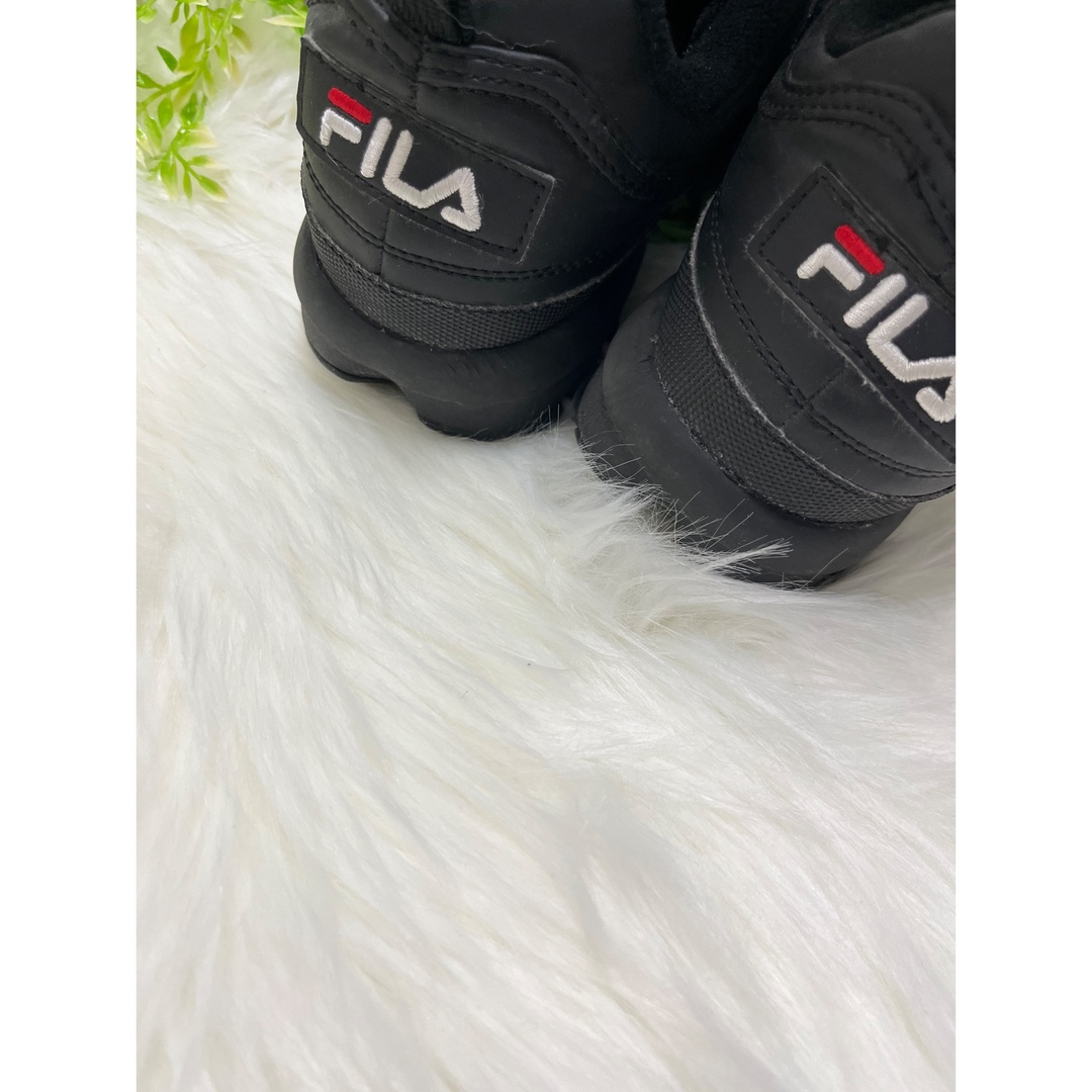 FILA(フィラ)のFILA フィラ DISRUPTOR 2 ダット スニーカー ブラック 26cm メンズの靴/シューズ(スニーカー)の商品写真