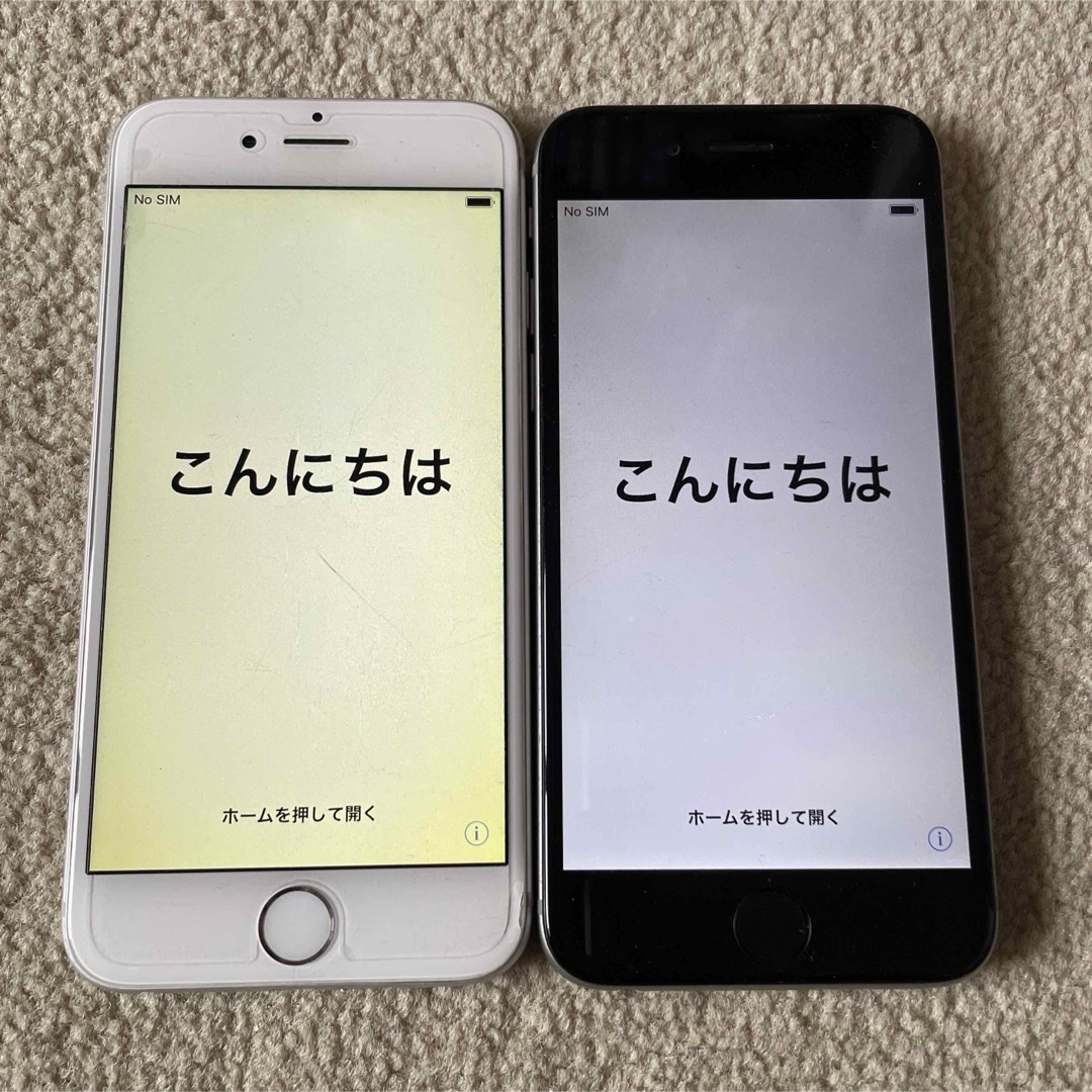 iPhone(アイフォーン)のiPhone6  2台セット スマホ/家電/カメラのスマートフォン/携帯電話(スマートフォン本体)の商品写真