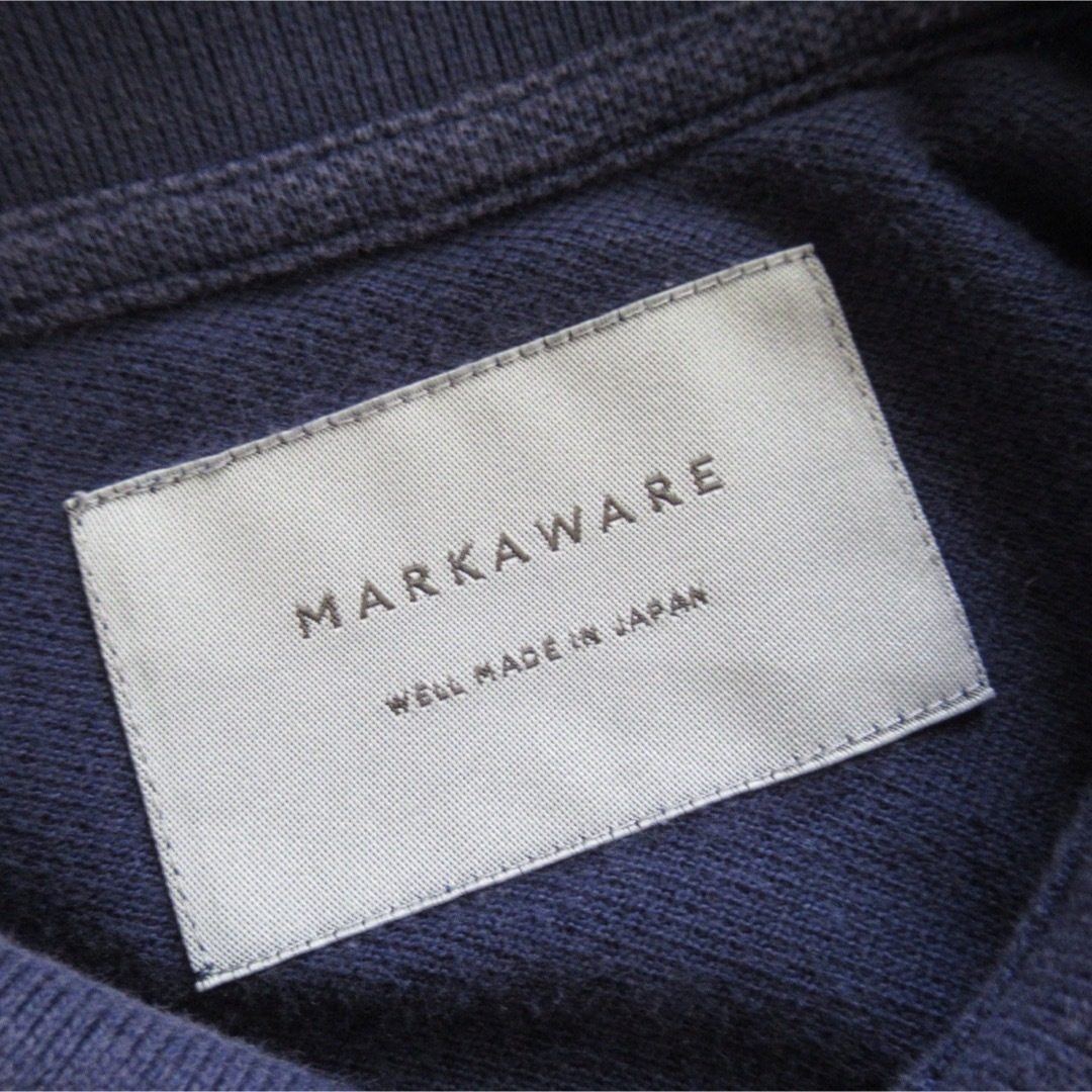 MARKAWEAR(マーカウェア)のMARKAWARE コットン 半袖 ポロシャツ トップス 2 鹿の子 デザイン メンズのトップス(ポロシャツ)の商品写真