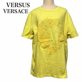 VERSUS VERSACE Tシャツ　ライオン　イエロー　メンズ