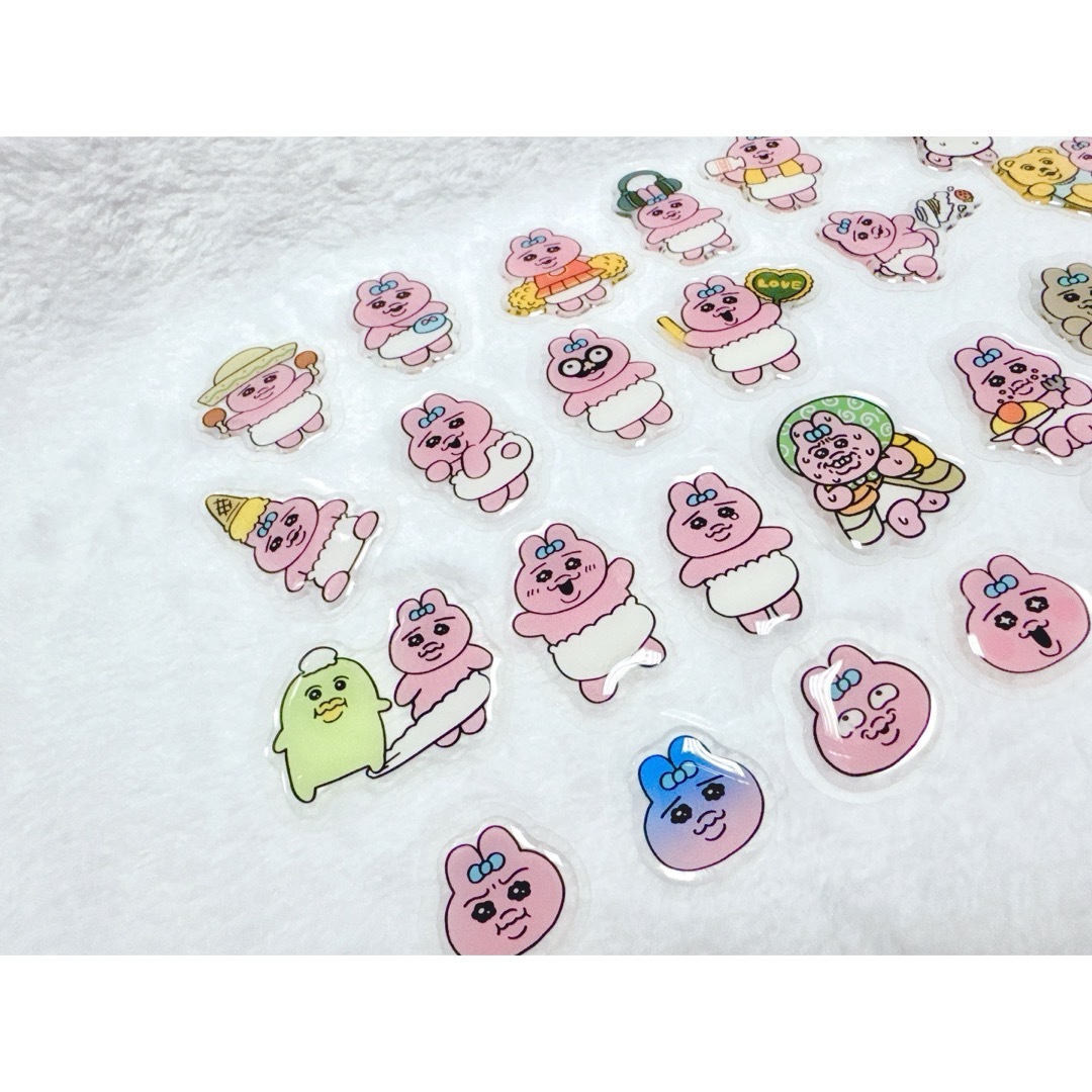 おぱんちゅうさぎ - 韓国 限定 おぱんちゅうさぎ シール 3種類 おぱんちゅうさぎ - 韓国 限定 おぱんちゅうさぎ シール 3種類