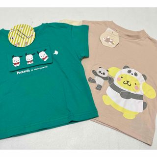 サンリオ - 【新品未使用】ポチャッコ　ポムポムプリン　Tシャツ 90センチ　2点セット売り