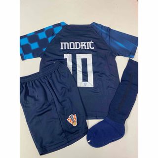 150cmクロアチア代表　モドリチ　子供サッカーユニフォーム(Tシャツ/カットソー)