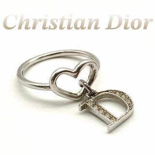 クリスチャンディオール(Christian Dior)のクリスチャンディオール リング ロゴハート 金属 シルバー 60322(リング(指輪))