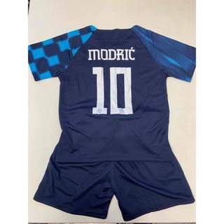 120cmクロアチア代表　モドリチ　子供サッカーユニフォーム(Tシャツ/カットソー)