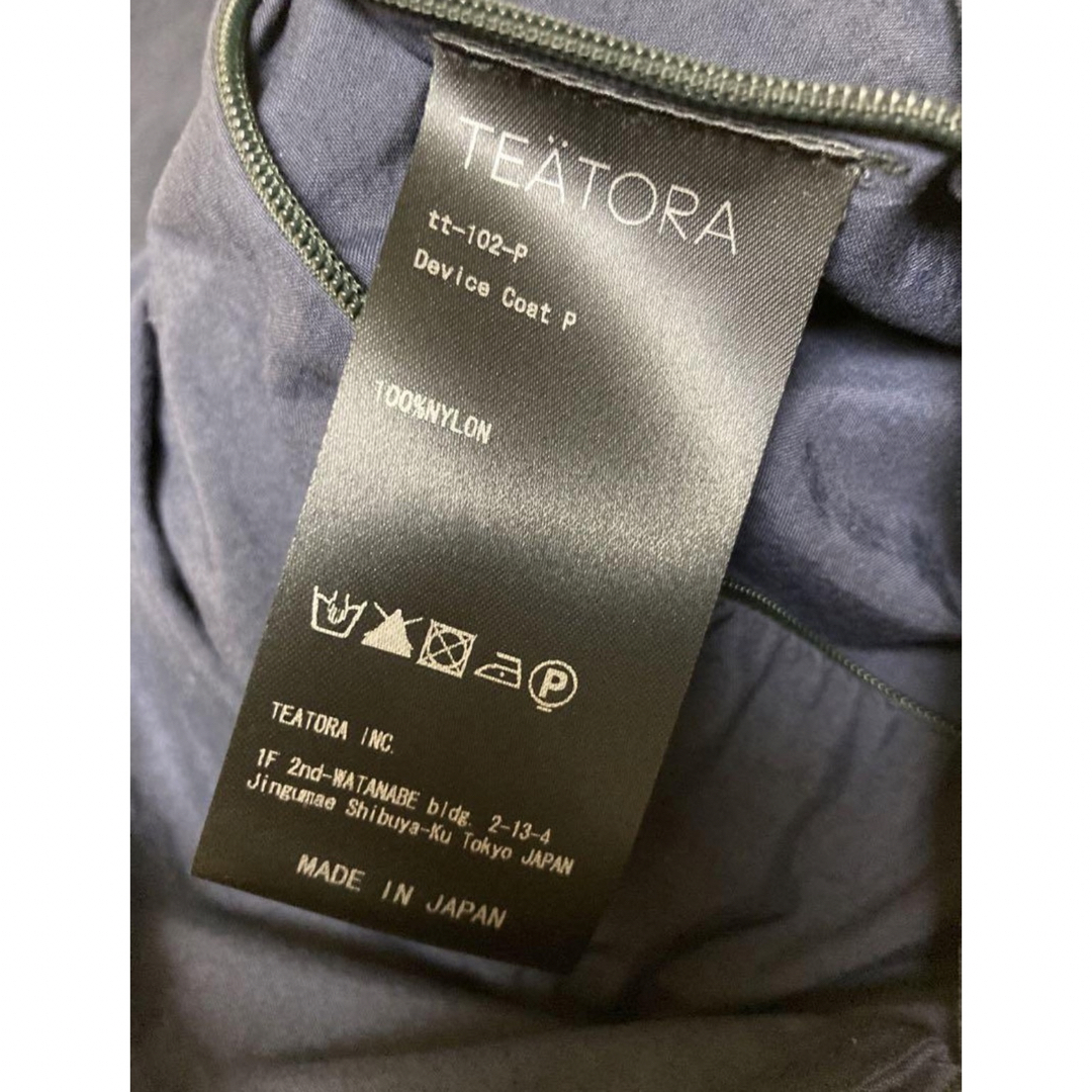 TEATORA(テアトラ)のTEATORA テアトラ / DEVICE COAT PACKABLE メンズのジャケット/アウター(ステンカラーコート)の商品写真