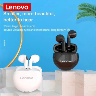 レノボ(Lenovo)のLenovo HT38 Bluetooth ワイヤレス イヤホン (ブラック) (ヘッドフォン/イヤフォン)