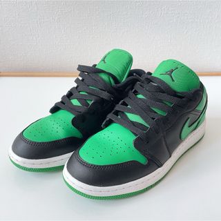 ナイキ(NIKE)の[ナイキ] エア ジョーダン 1 ロー AIR JORDAN  ラッキーグリーン(スニーカー)