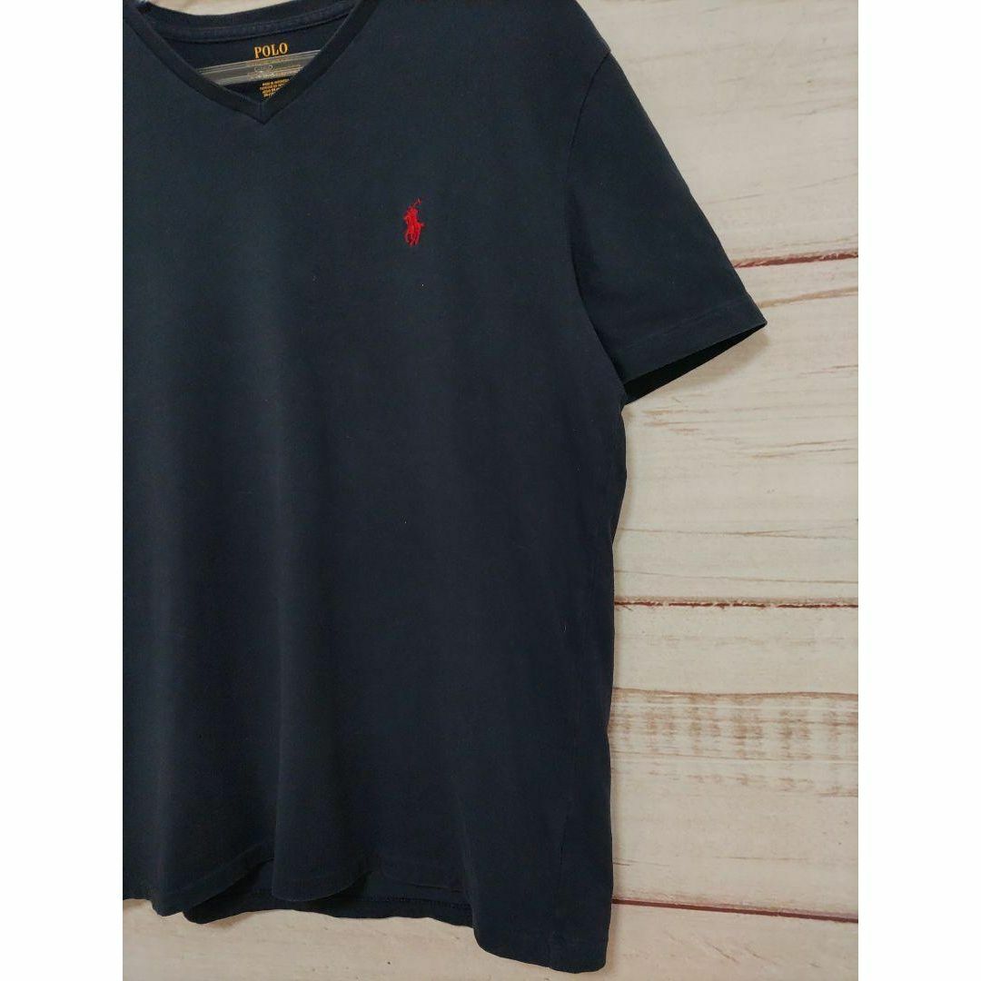 POLO RALPH LAUREN(ポロラルフローレン)のPOLO RALPHLAUREN ラルフローレン　古着　Tシャツ　無地　定番 メンズのトップス(Tシャツ/カットソー(半袖/袖なし))の商品写真