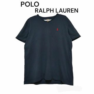 ポロラルフローレン(POLO RALPH LAUREN)のPOLO RALPHLAUREN ラルフローレン　古着　Tシャツ　無地　定番(Tシャツ/カットソー(半袖/袖なし))