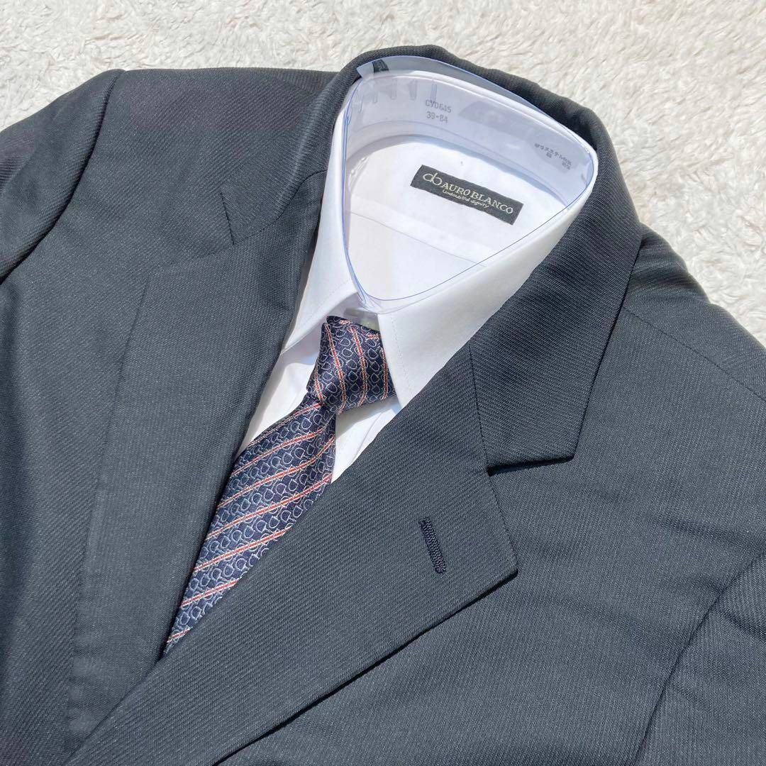 Giorgio Armani(ジョルジオアルマーニ)の【美品】ジョルジオアルマーニ スーツ ブラック 黒 シルク混 52 2XL メンズのスーツ(その他)の商品写真