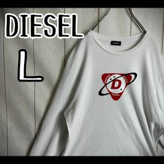 DIESEL - 【希少デザイン】　ディーゼル　ロンT 長袖カットソー　ビッグプリント　袖プリント