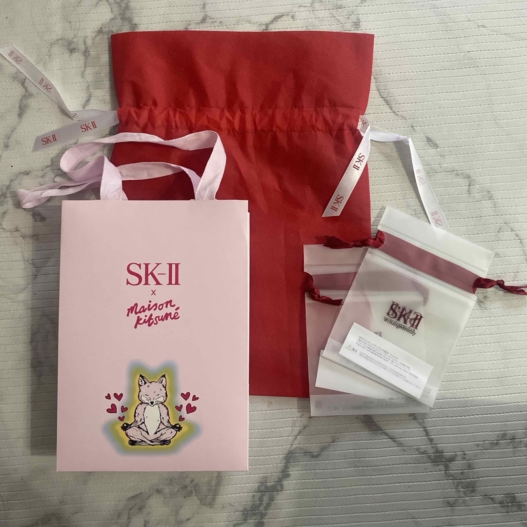 SK-II(エスケーツー)のSK-II メンゾンキツネ ショッパー レディースのバッグ(ショップ袋)の商品写真