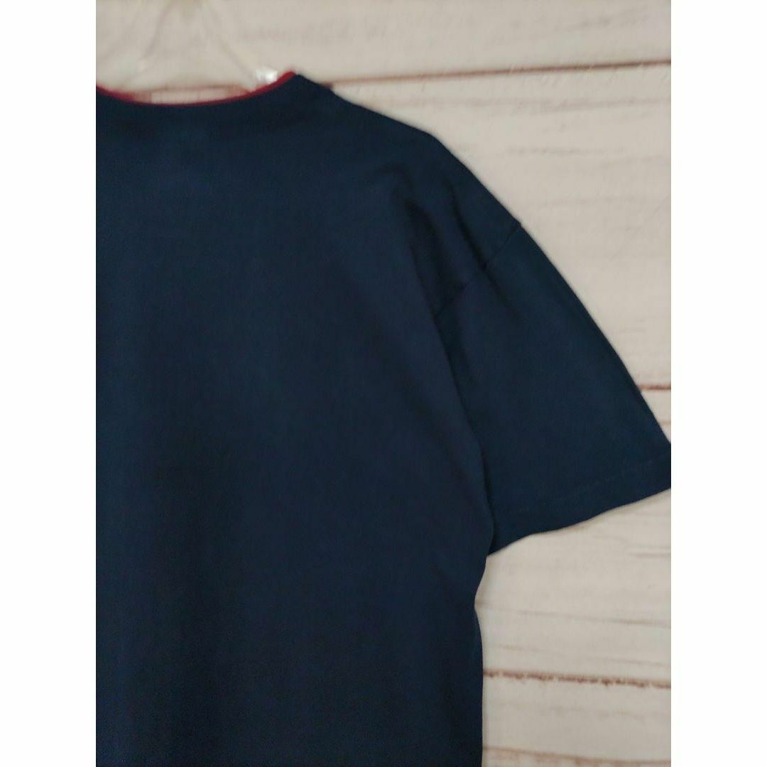 AmericanClassic　メキシコ製　Tシャツ　古着　二重襟　ハート　刺繍 メンズのトップス(Tシャツ/カットソー(半袖/袖なし))の商品写真