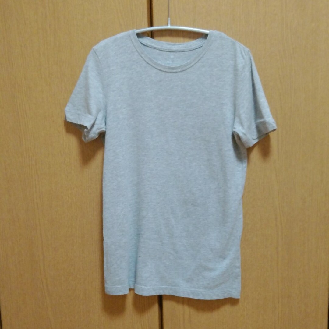 MUJI (無印良品)(ムジルシリョウヒン)の無印良品 クルーネックコットンTシャツ レディースのトップス(Tシャツ(半袖/袖なし))の商品写真