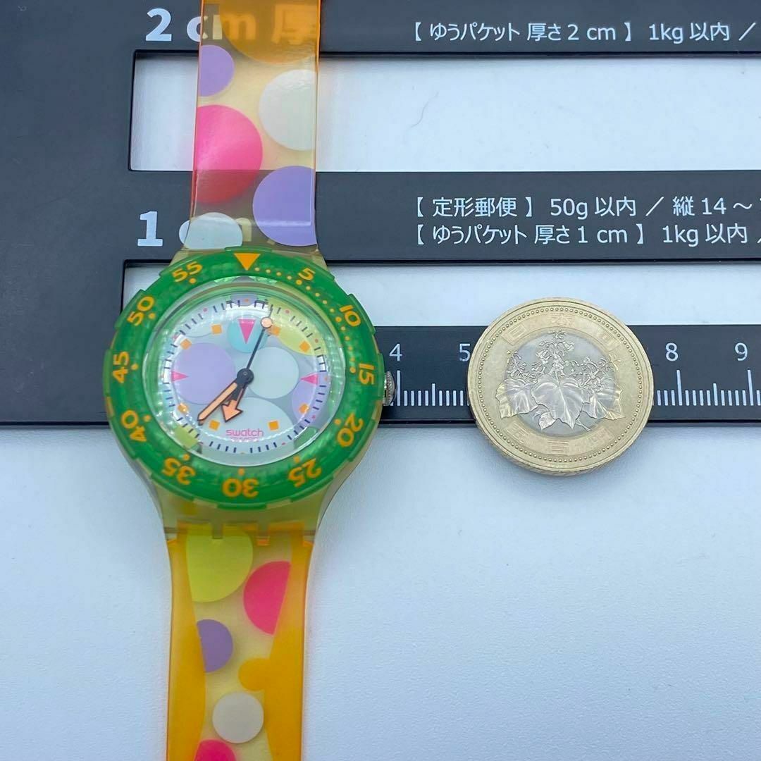 swatch(スウォッチ)の《希少　稼動品》　スウォッチ　スクーバ　回転ベゼル　防水　レディース腕時計 レディースのファッション小物(腕時計)の商品写真